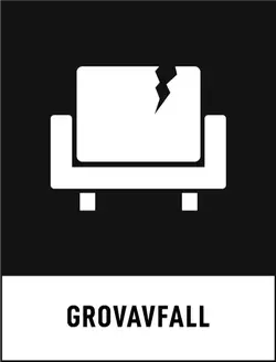 Nationell symbol för grovavfall